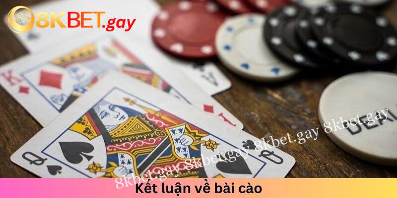 Kết luận về bài cào