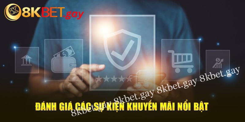 Đánh giá 8kbetcom qua các sự kiện khuyến mãi nổi bật